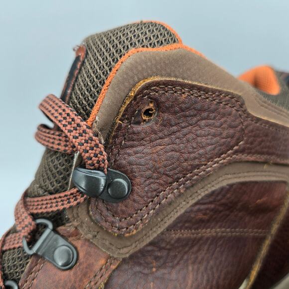Timberland Boots Men\'s 13 Brown Leather Lace Up Ankle Waterproof Maddsen main image 7